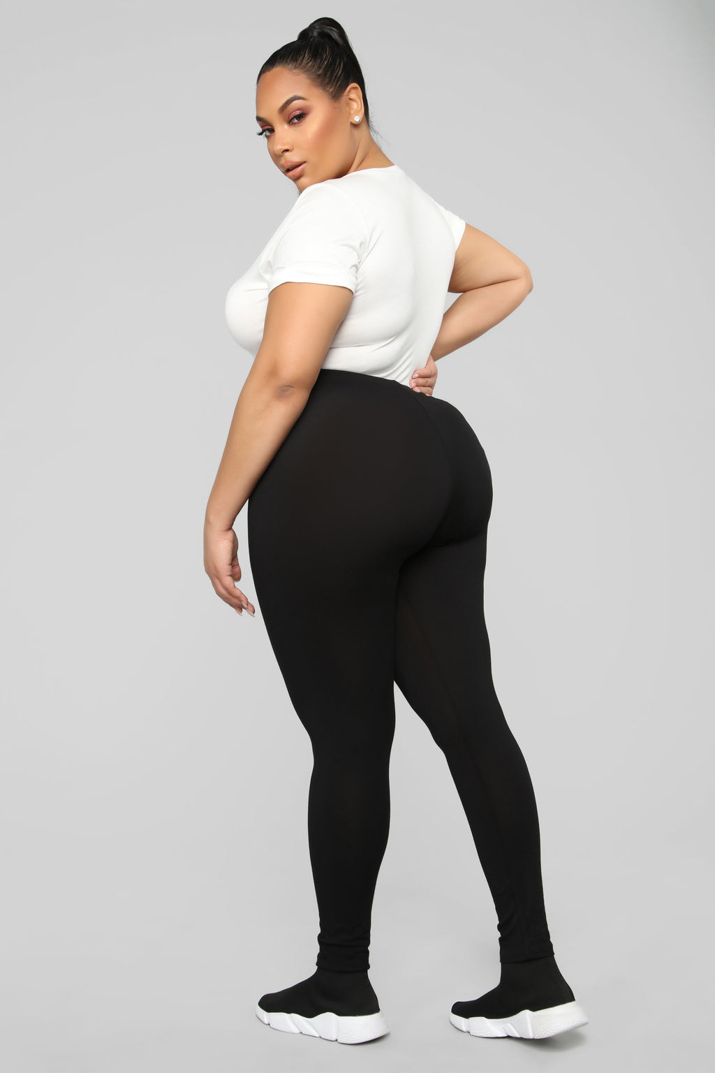 Kim Basic Legging - Black