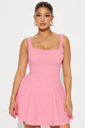 Hila Mini Dress - Pink