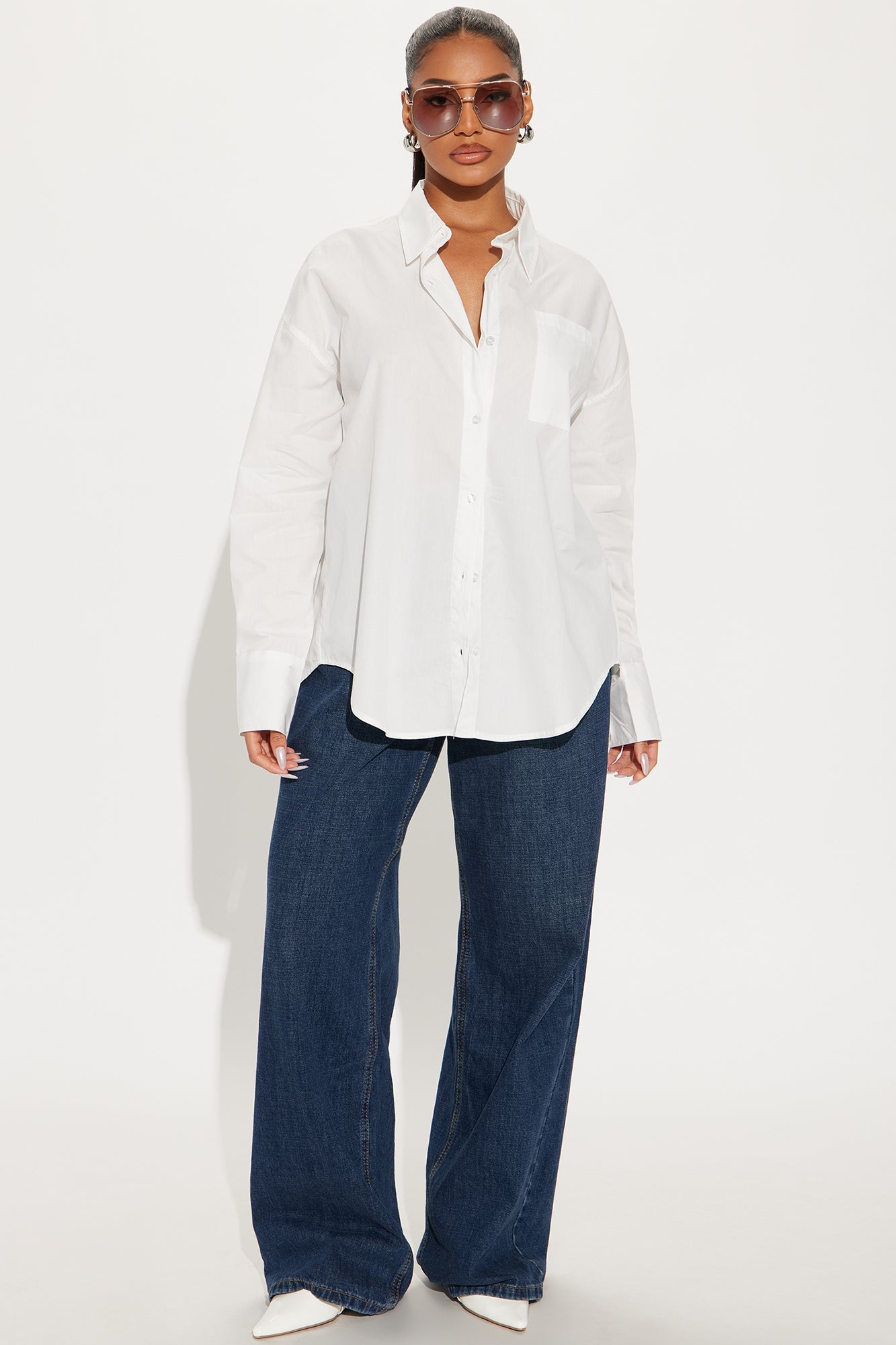 Seaside Lobster Poplin Shirt - White
