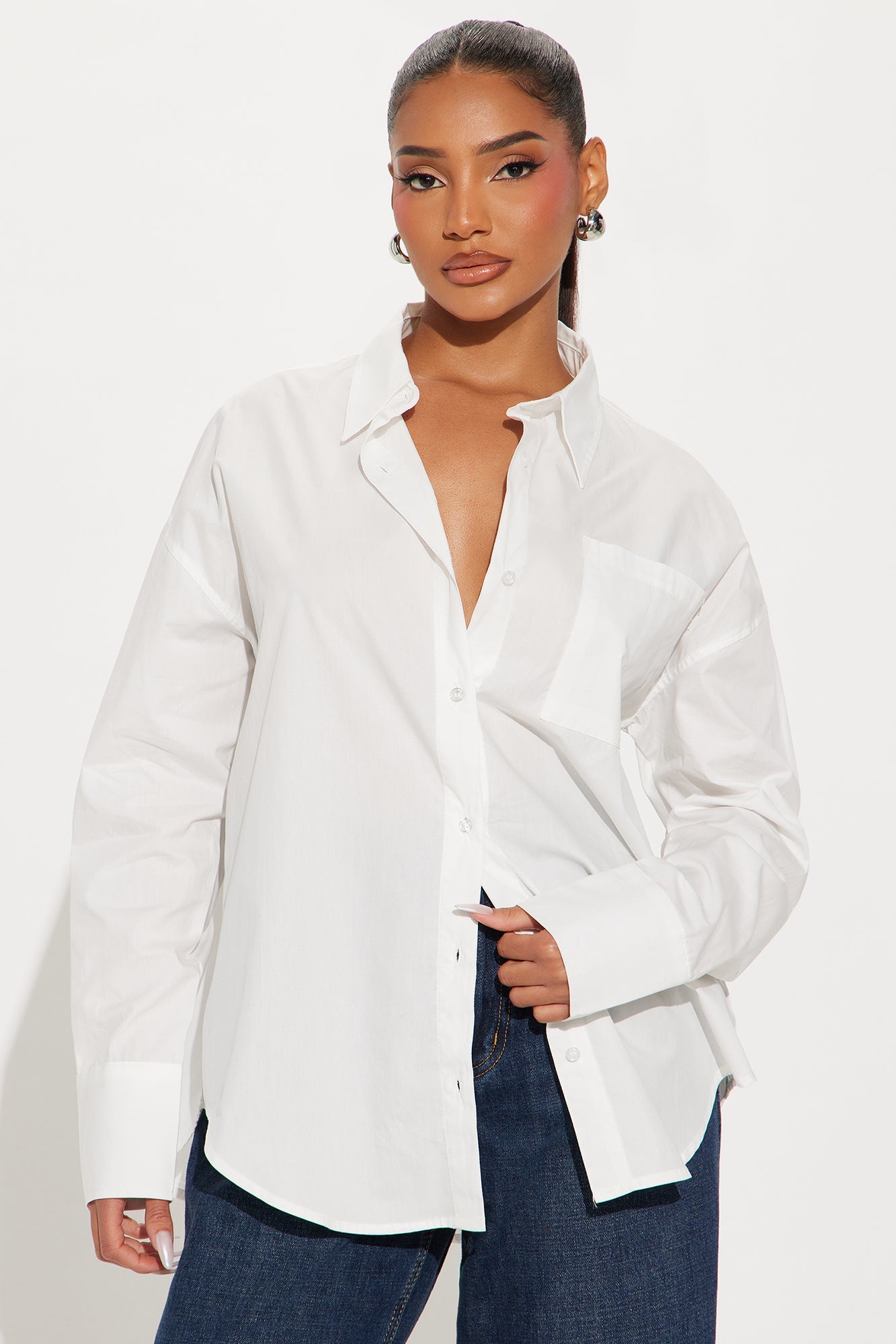 Seaside Lobster Poplin Shirt - White