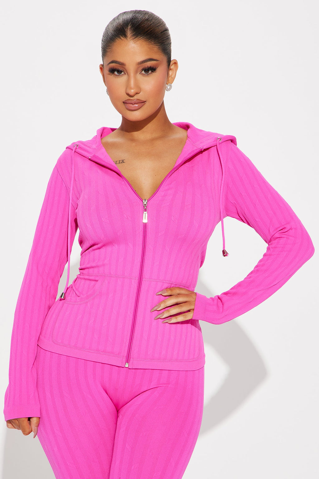 Believe It Seamless Legging Set - Hot Pink