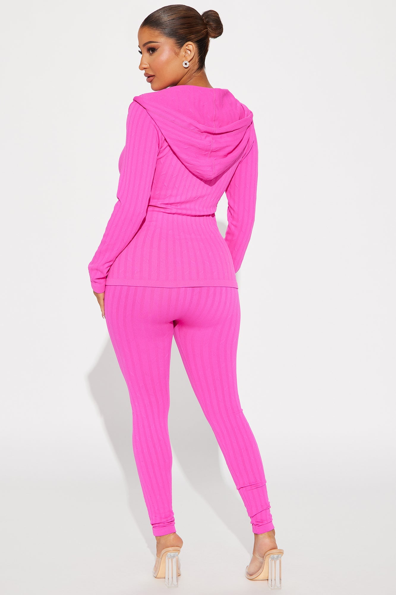 Believe It Seamless Legging Set - Hot Pink