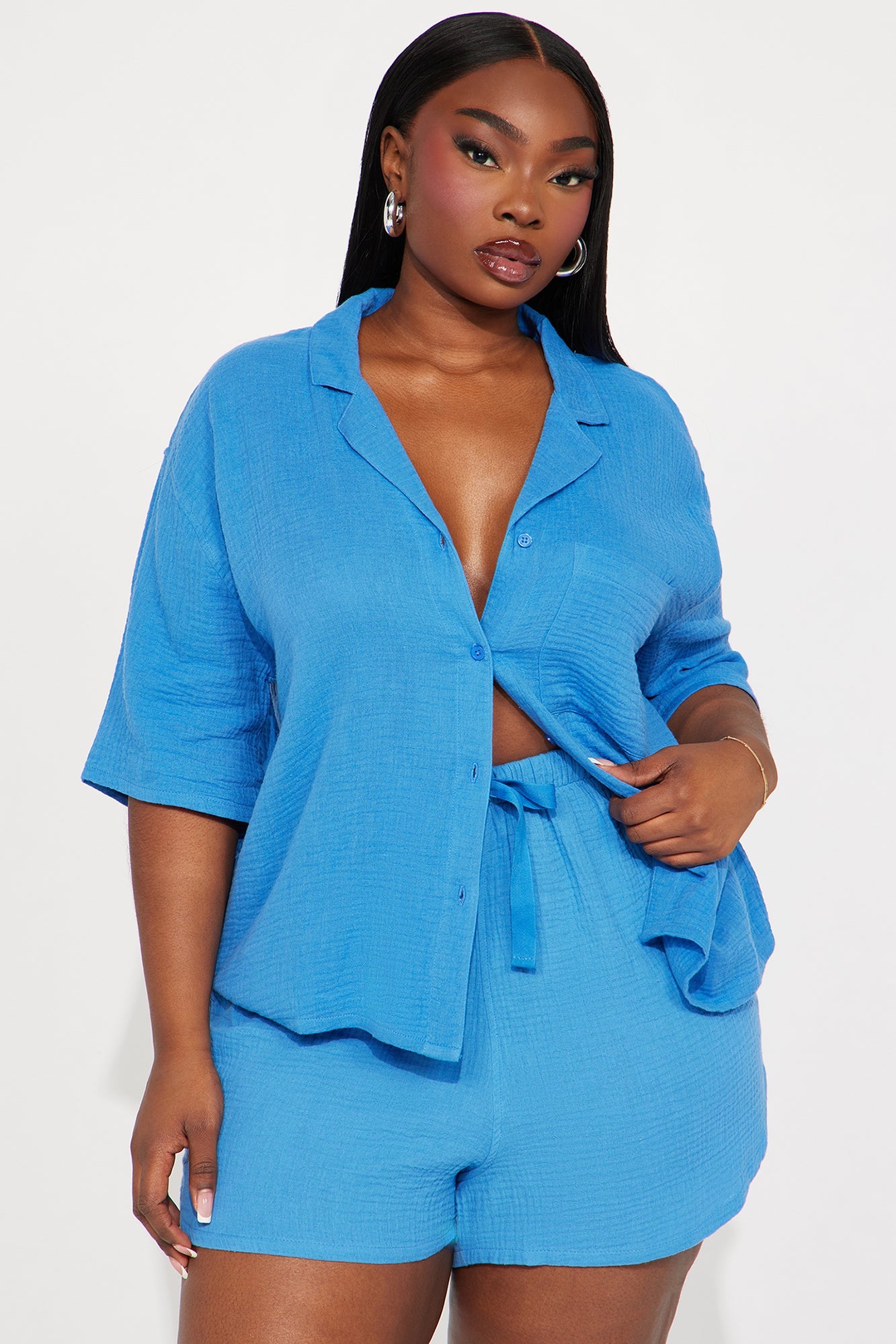 Frankie Short Set - Blue