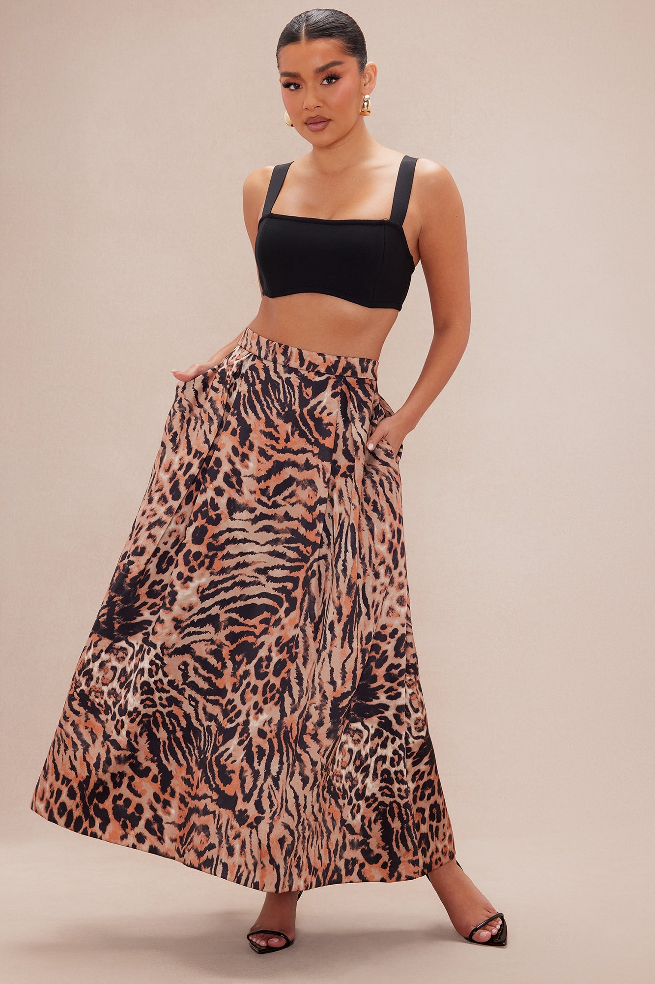 Scarlett Leopard Skirt - Leopard