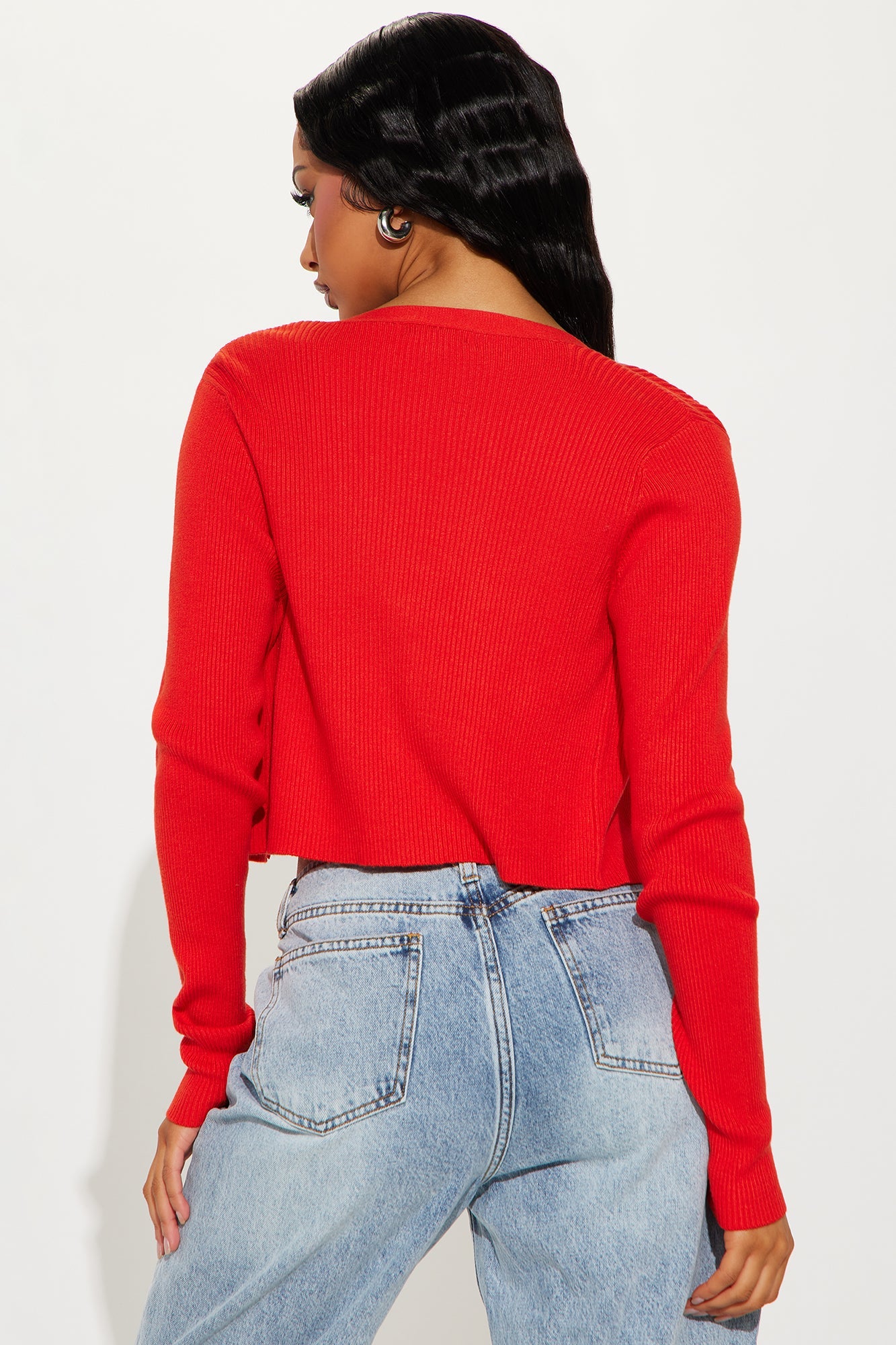 Annalise 2 Piece Sweater Set - Red