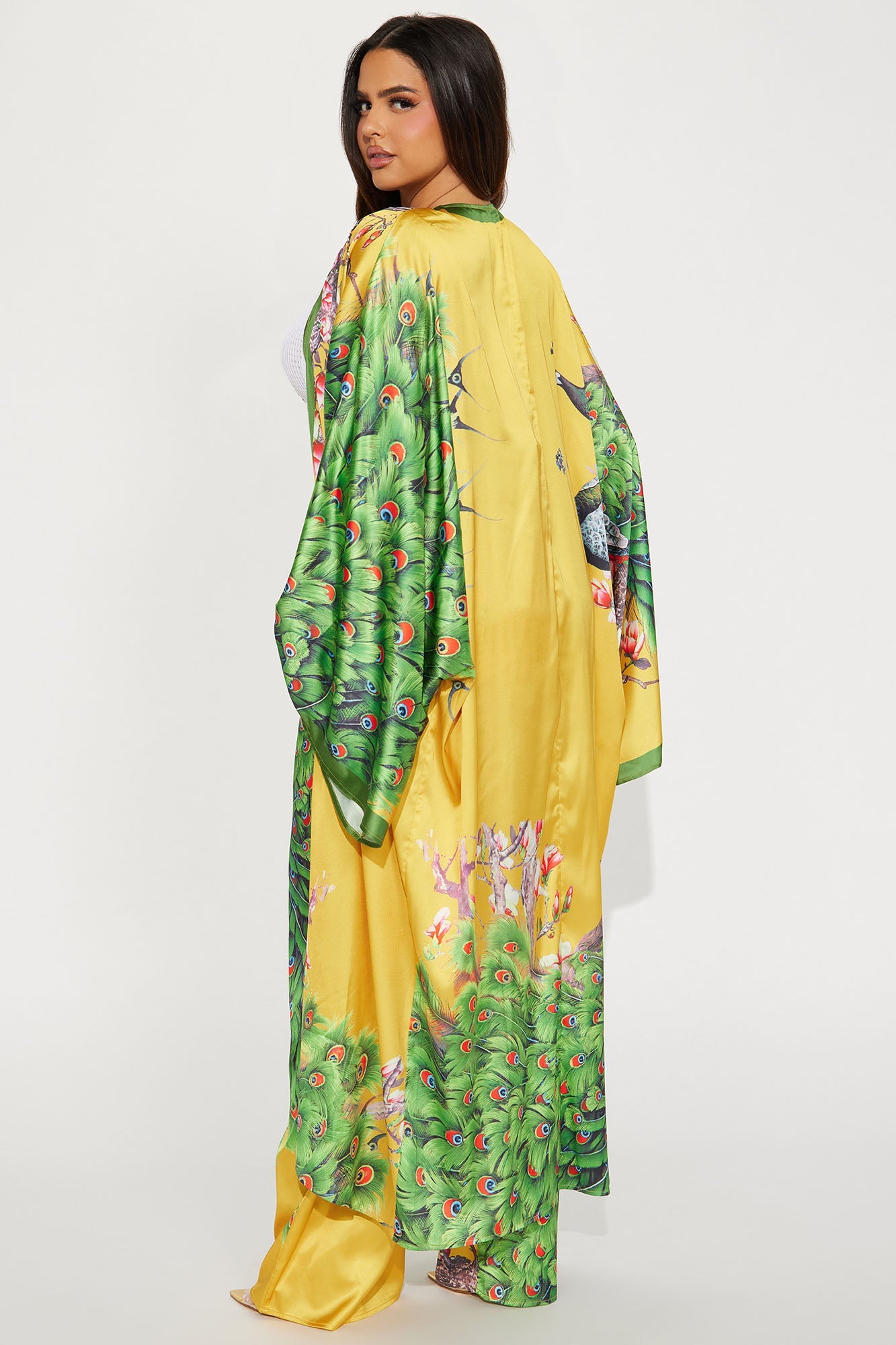 Above Status Satin Pant Set - Multi Color