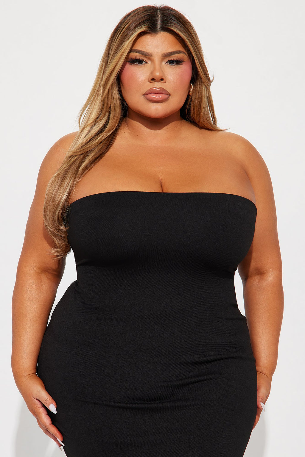 Janet Midi Dress - Black