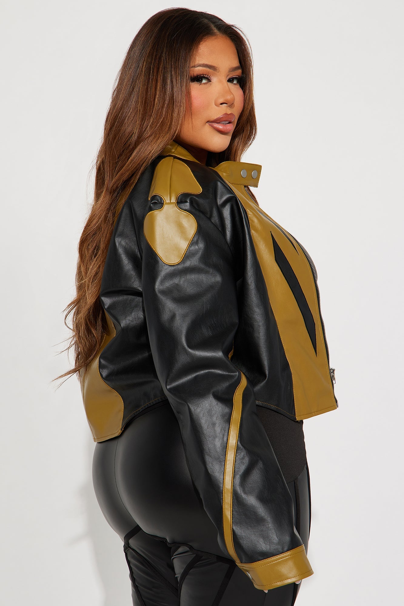 Speed Racer Racing Jacket - Olive/combo