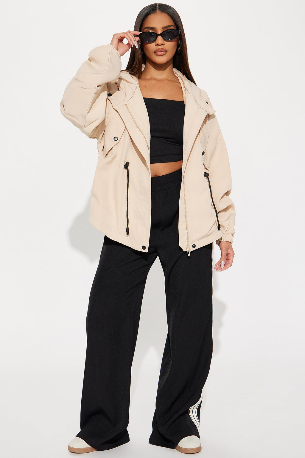 Just Might Snap Jacket - Khaki