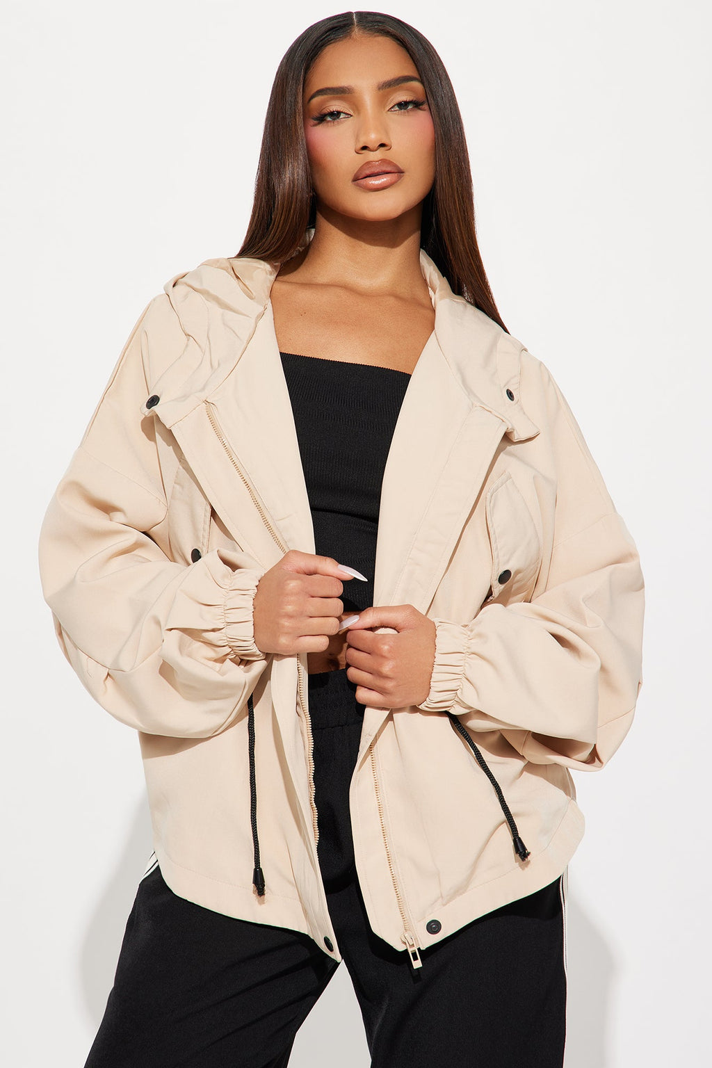 Just Might Snap Jacket - Khaki
