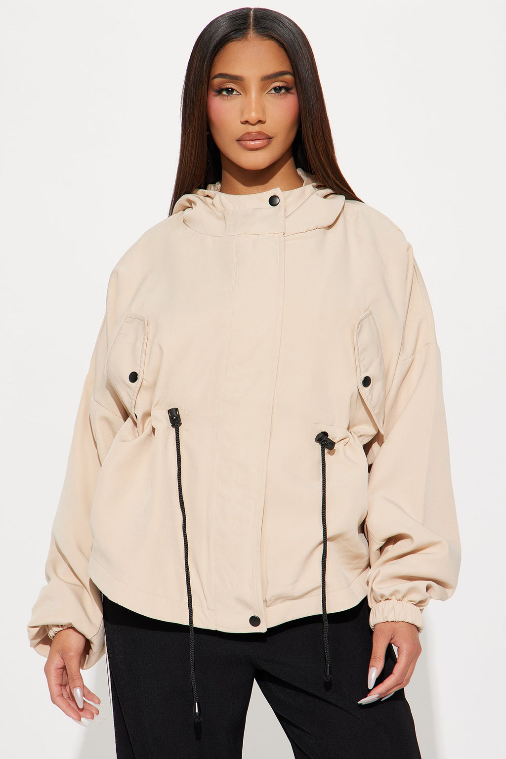 Just Might Snap Jacket - Khaki