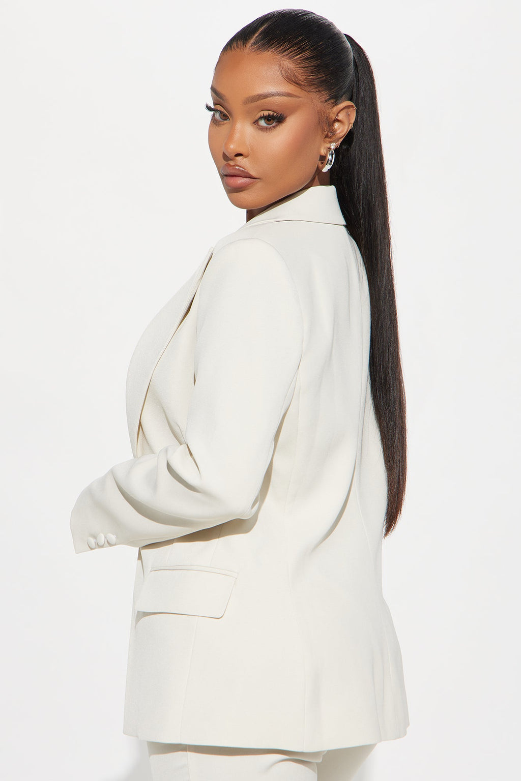 Breaking Even Blazer - Cream