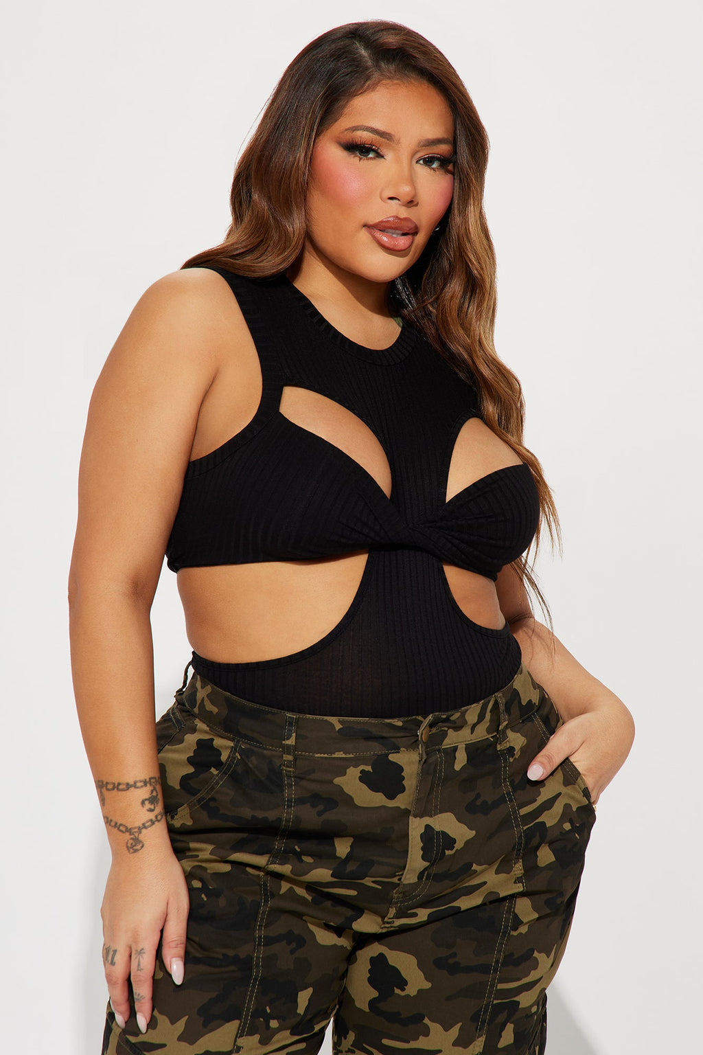 Need You Most Bodysuit - Black