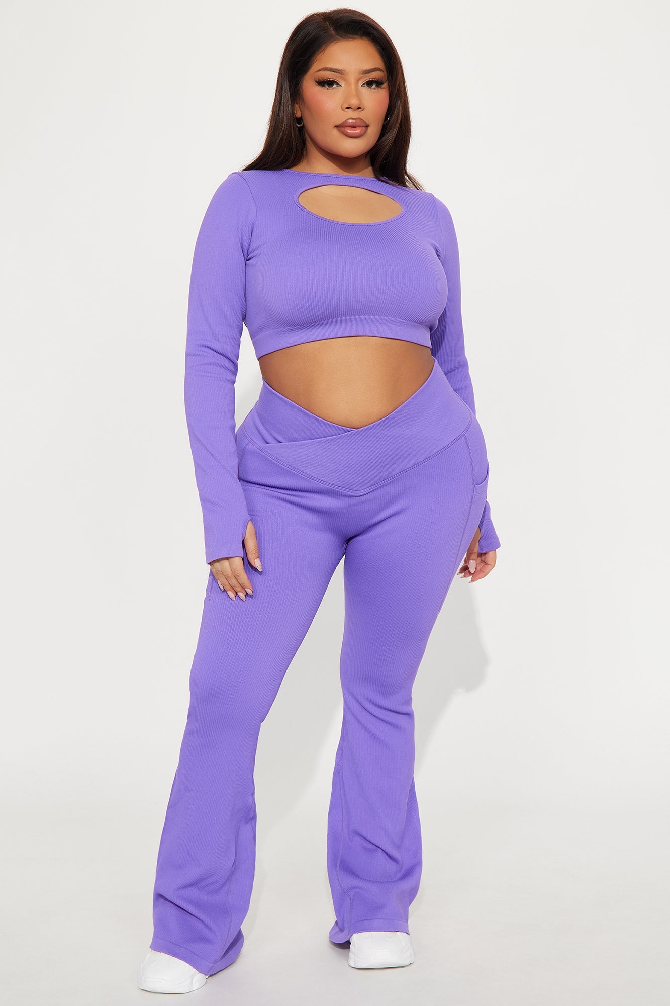 Resistance Effortless Seamless Active Top - Lavender