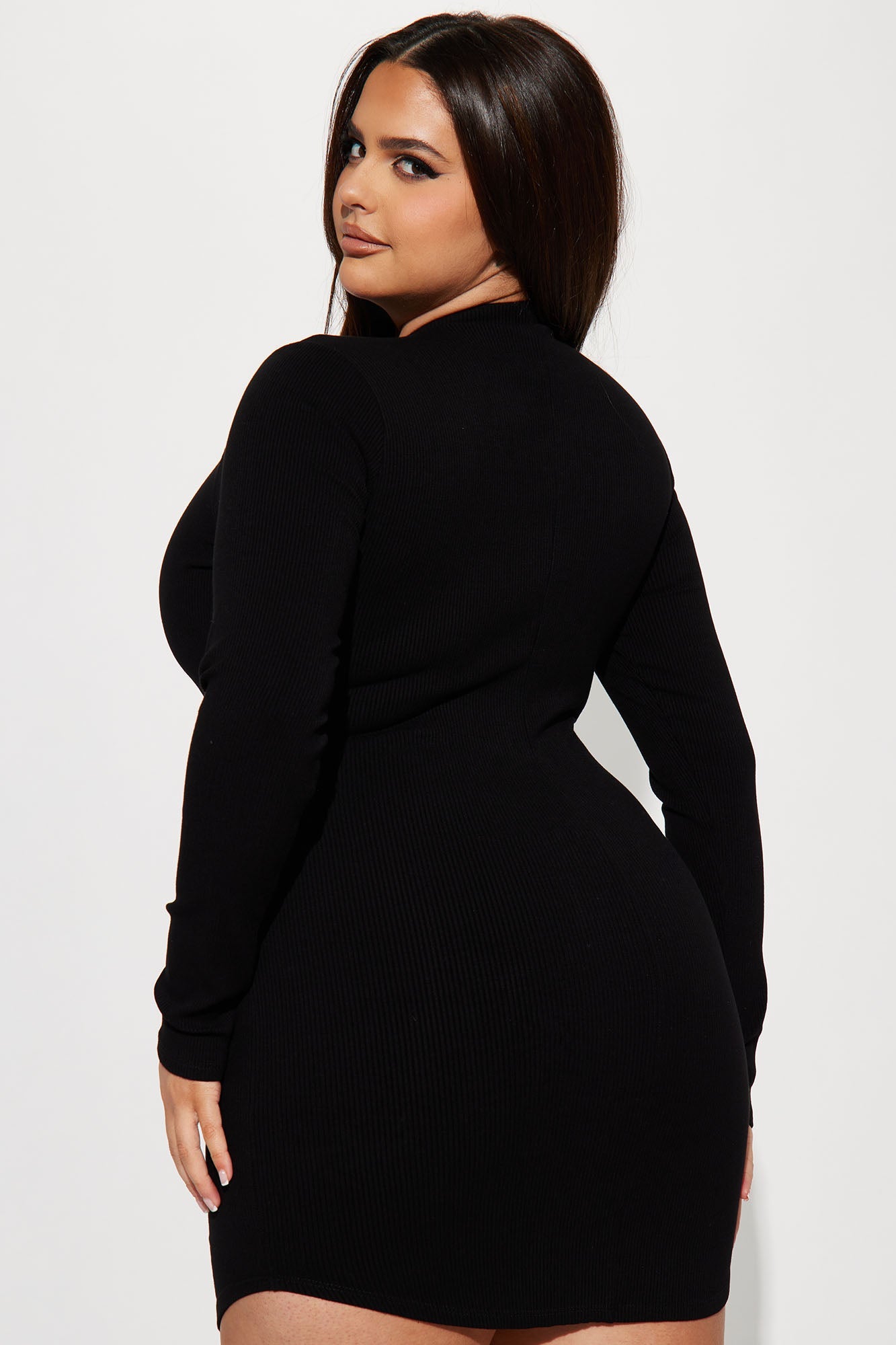 Beverly Hills Snatched Tunic - Black