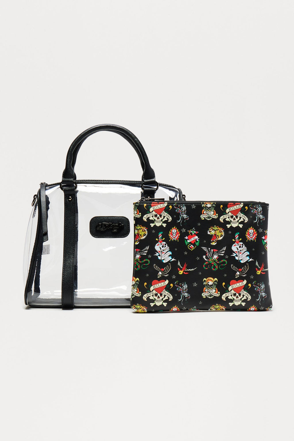 Love Kills Ed Hardy Bag - Black