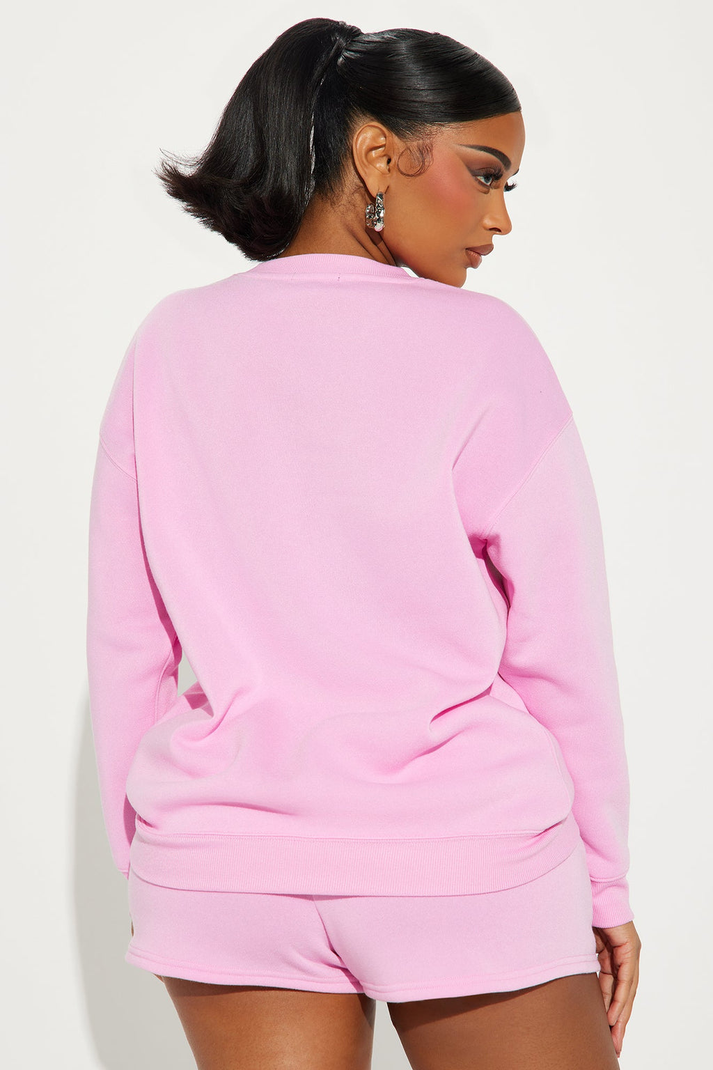 Paris Girly Short Set - Pink