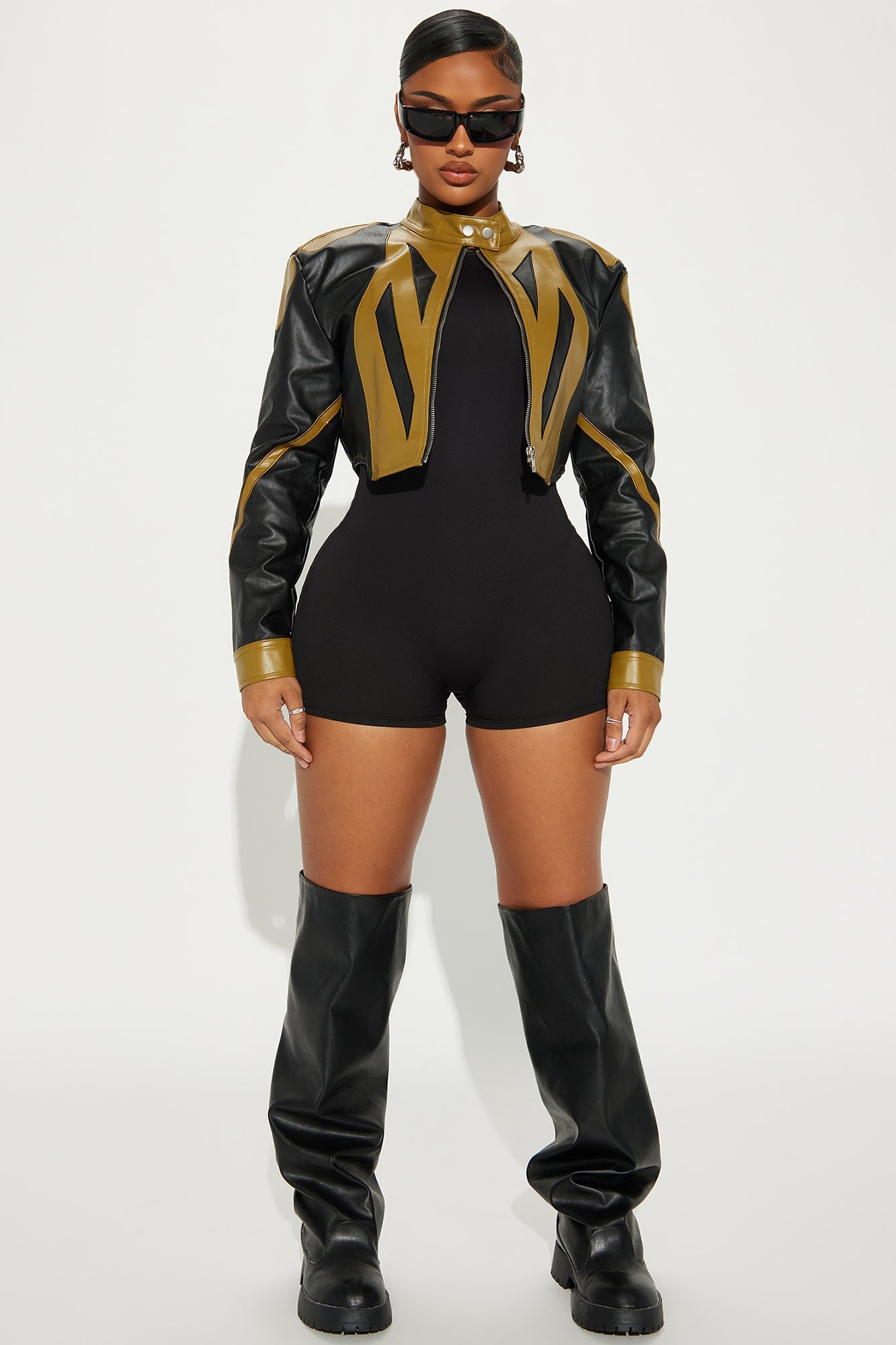 Speed Racer Racing Jacket - Olive/combo