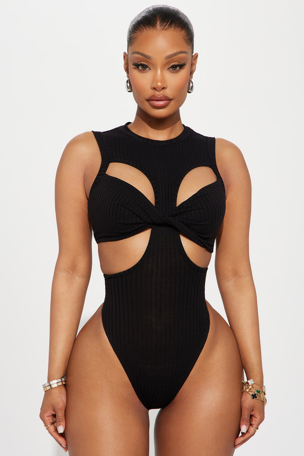 Need You Most Bodysuit - Black