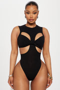 Need You Most Bodysuit - Black