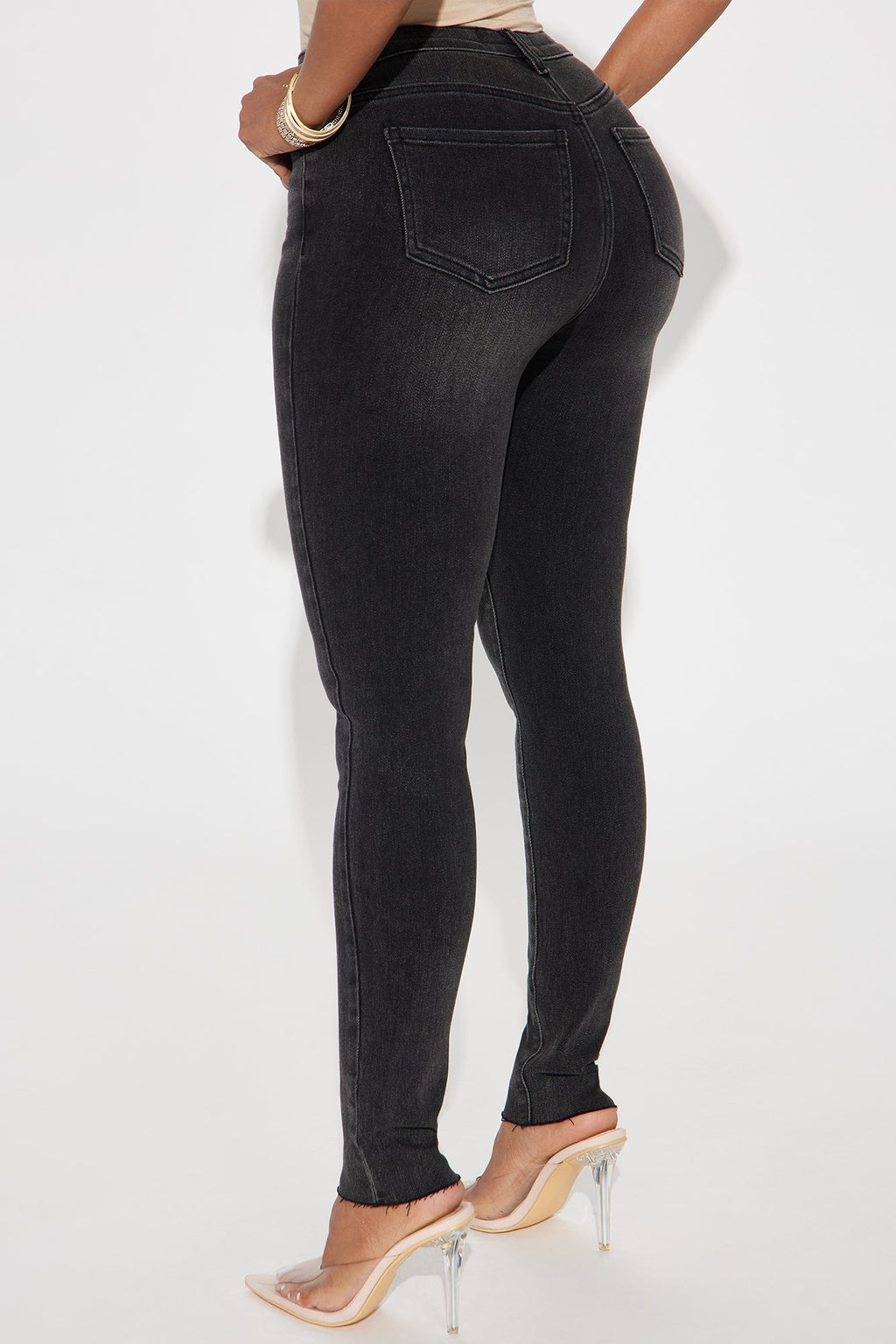 In My Prime High Waist Skinny Jeans - Black