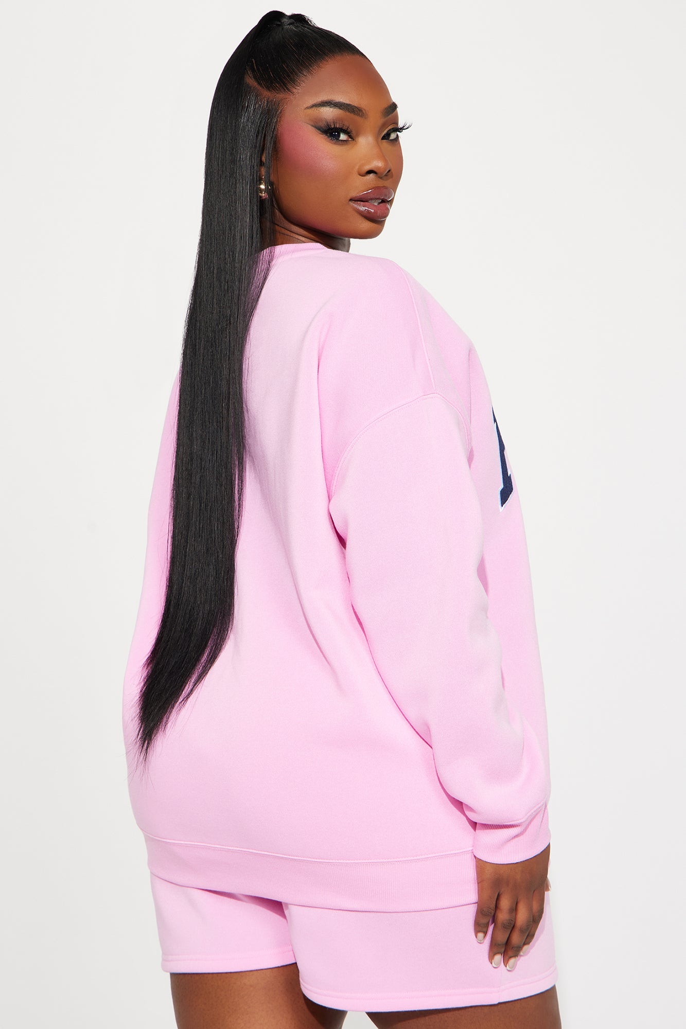 Paris Girly Short Set - Pink