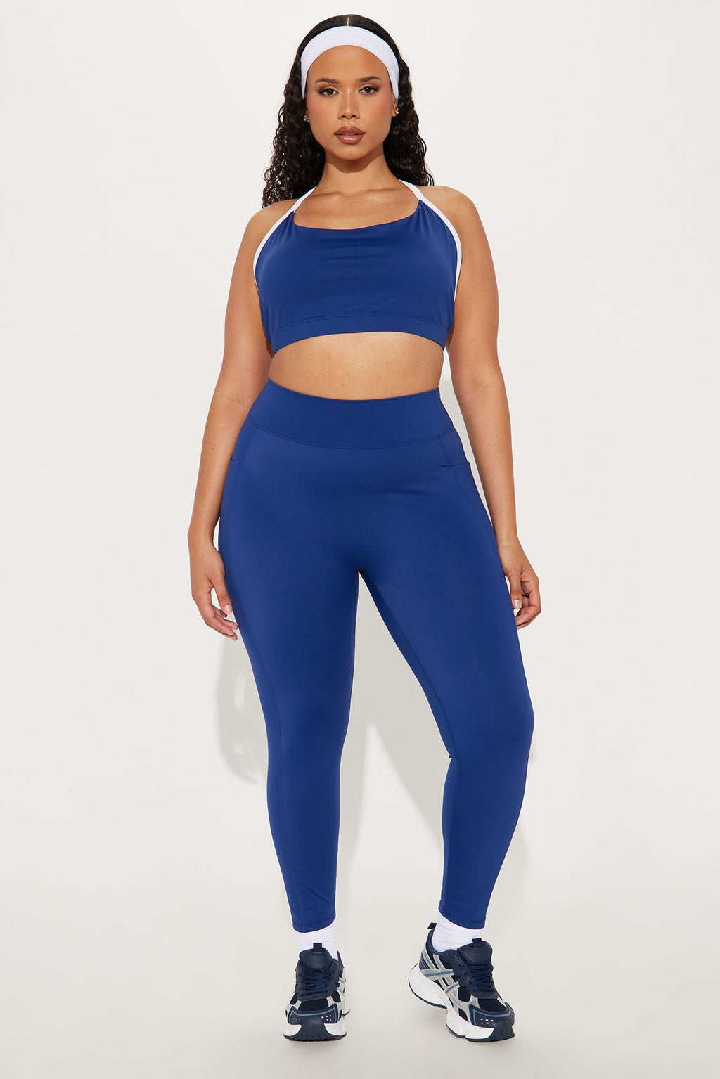 Tennis Club Sports Bra - Midnight Blue