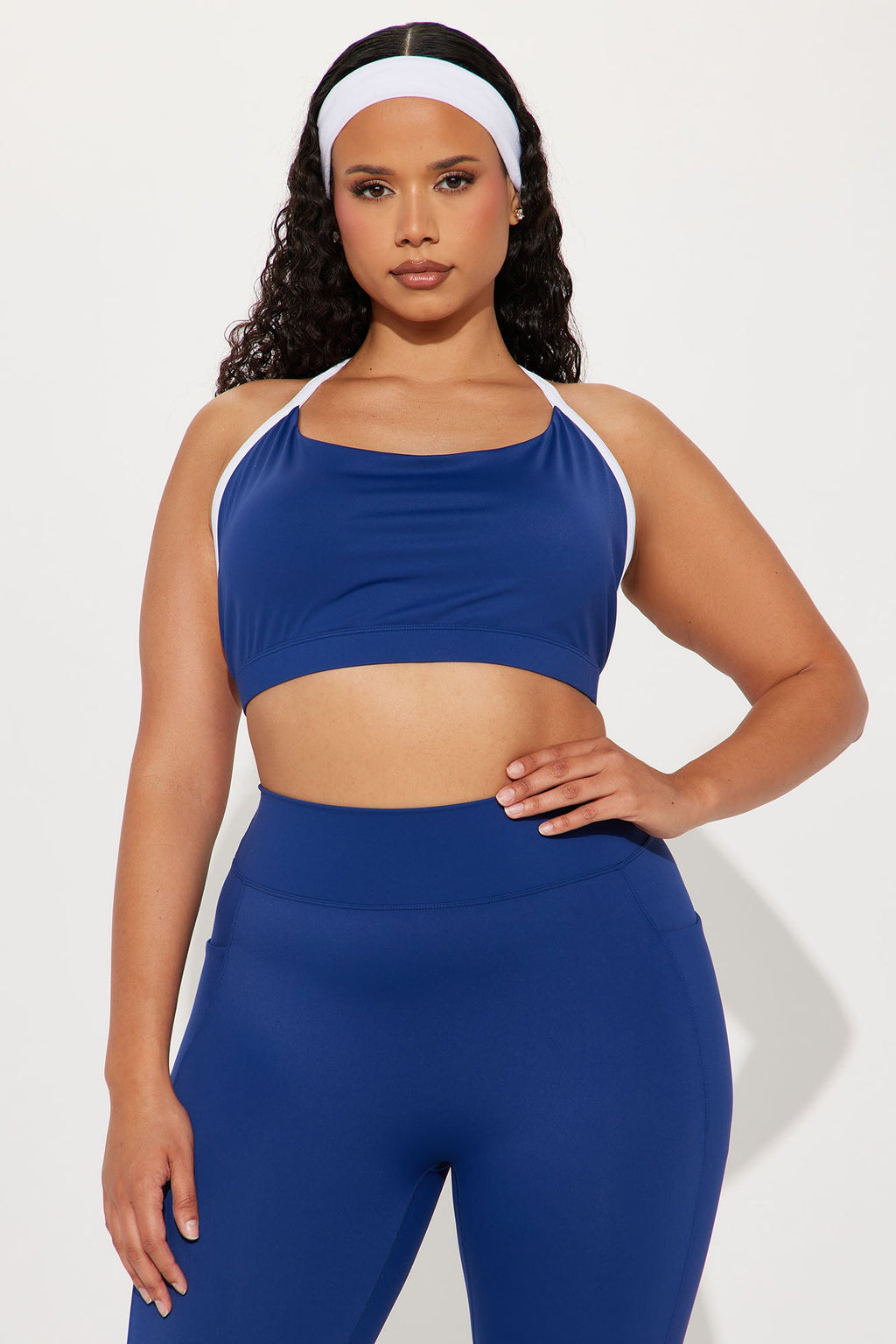 Tennis Club Sports Bra - Midnight Blue