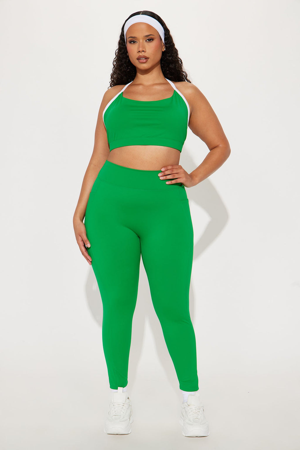 Tennis Club Sports Bra - Kelly Green