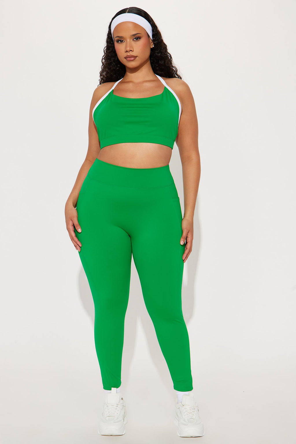 Tennis Club Active Legging - Kelly Green