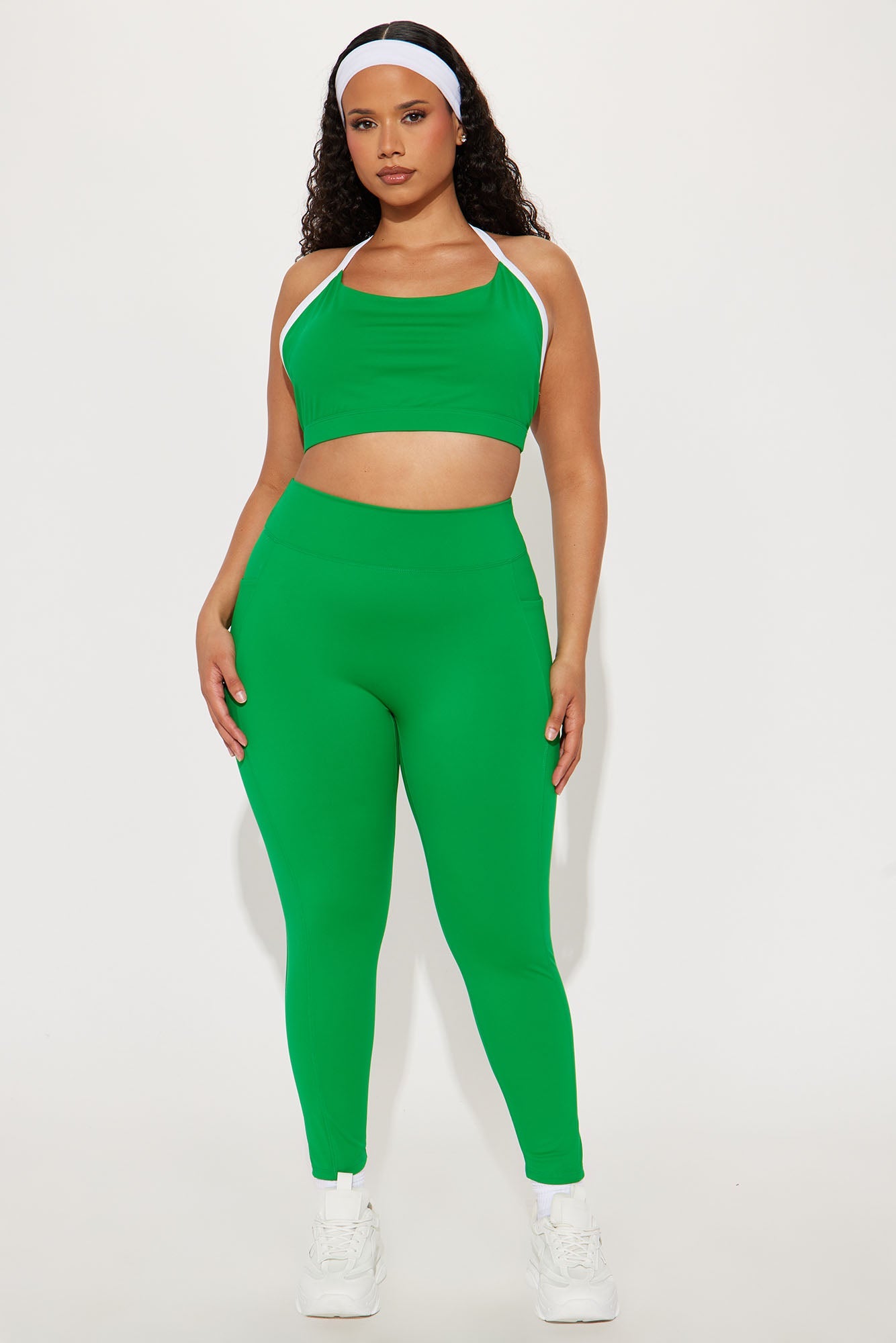 Tennis Club Active Legging - Kelly Green