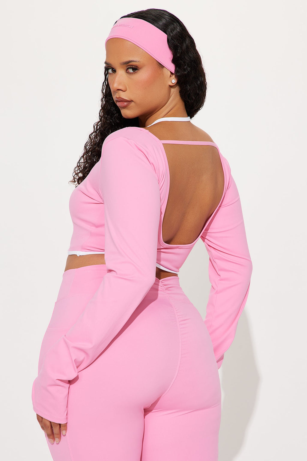 Tennis Club Twofer Active Top - Bubblegum Pink