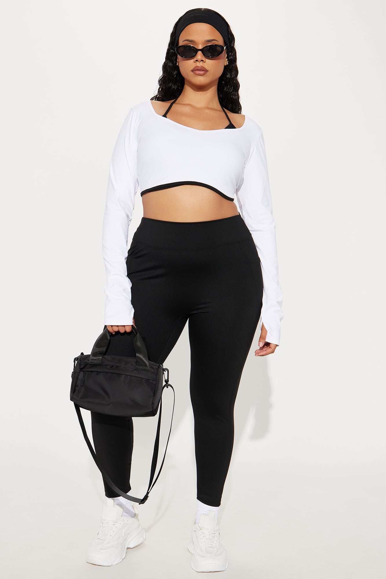 Tennis Club Twofer Active Top - White