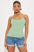 Cutest Of All Cami - Green