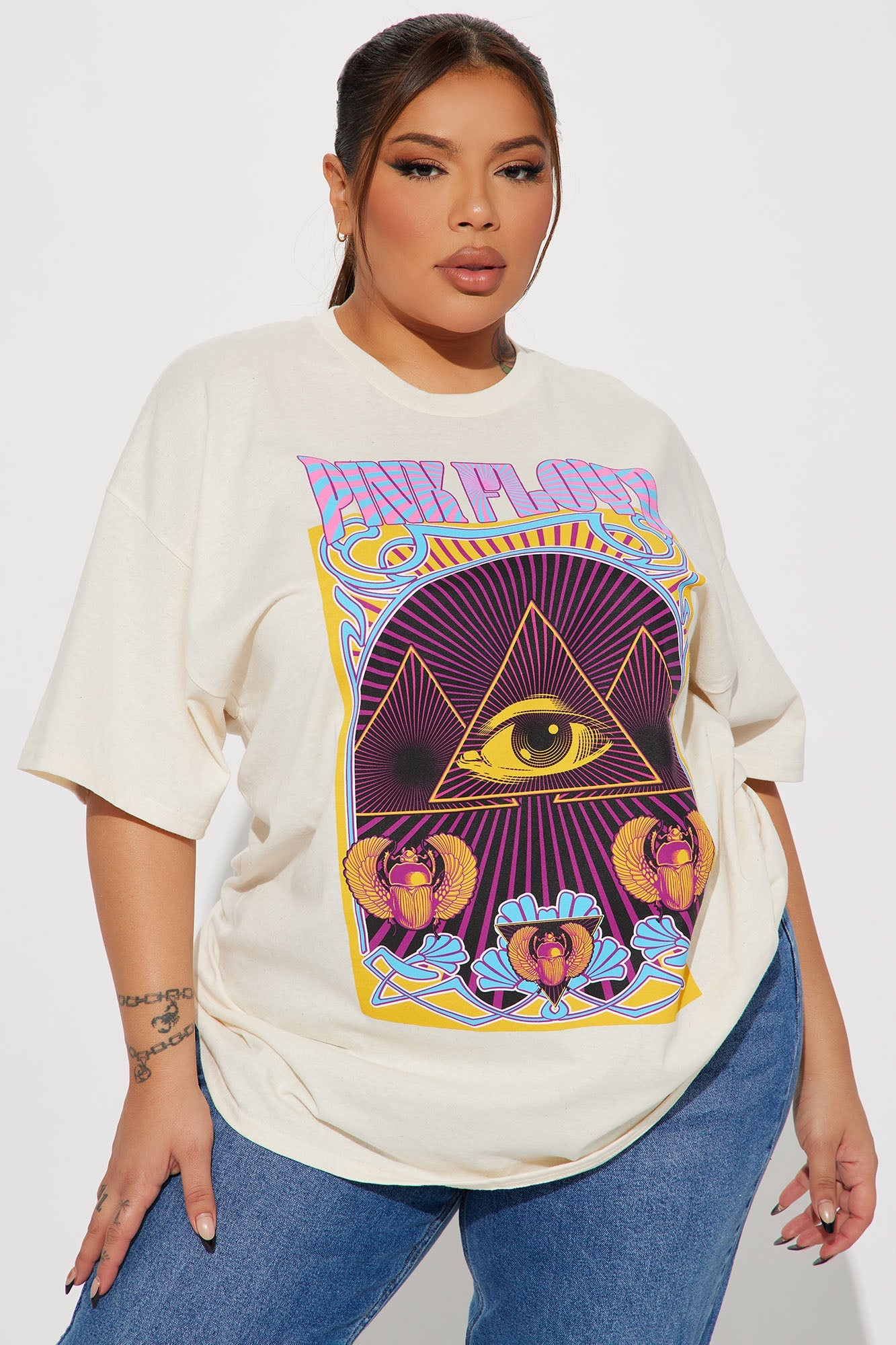 Pink Floyd Graphic T-Shirt - Sand