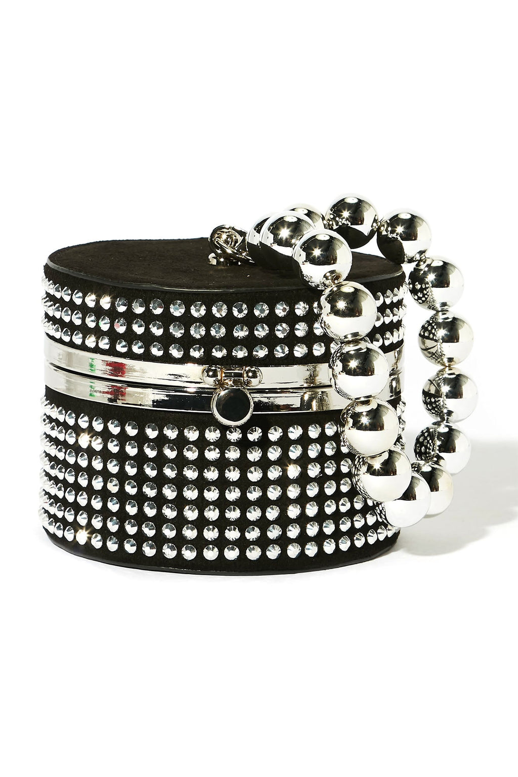 Little Rebel Handbag - Black/Silver