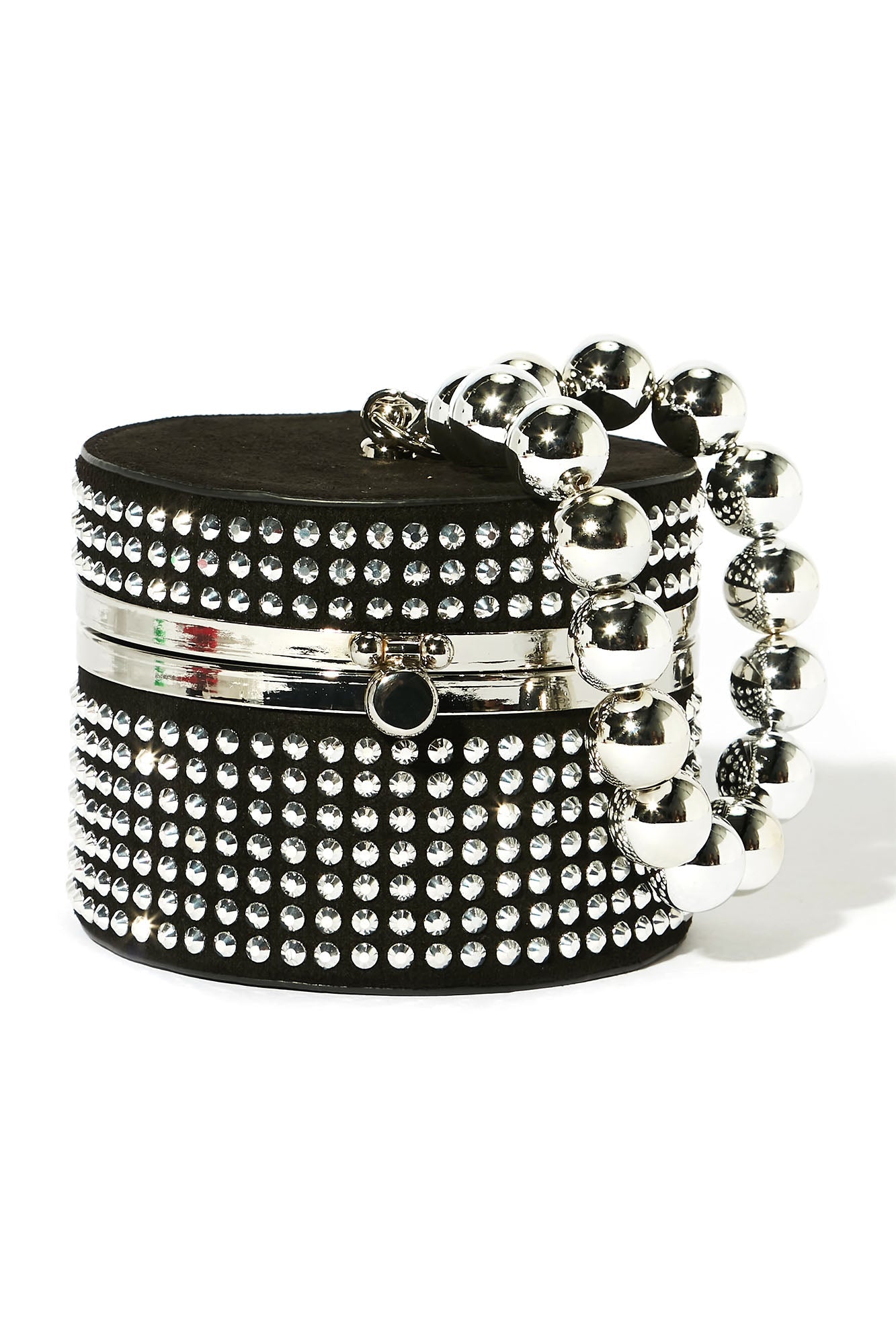 Little Rebel Handbag - Black/Silver