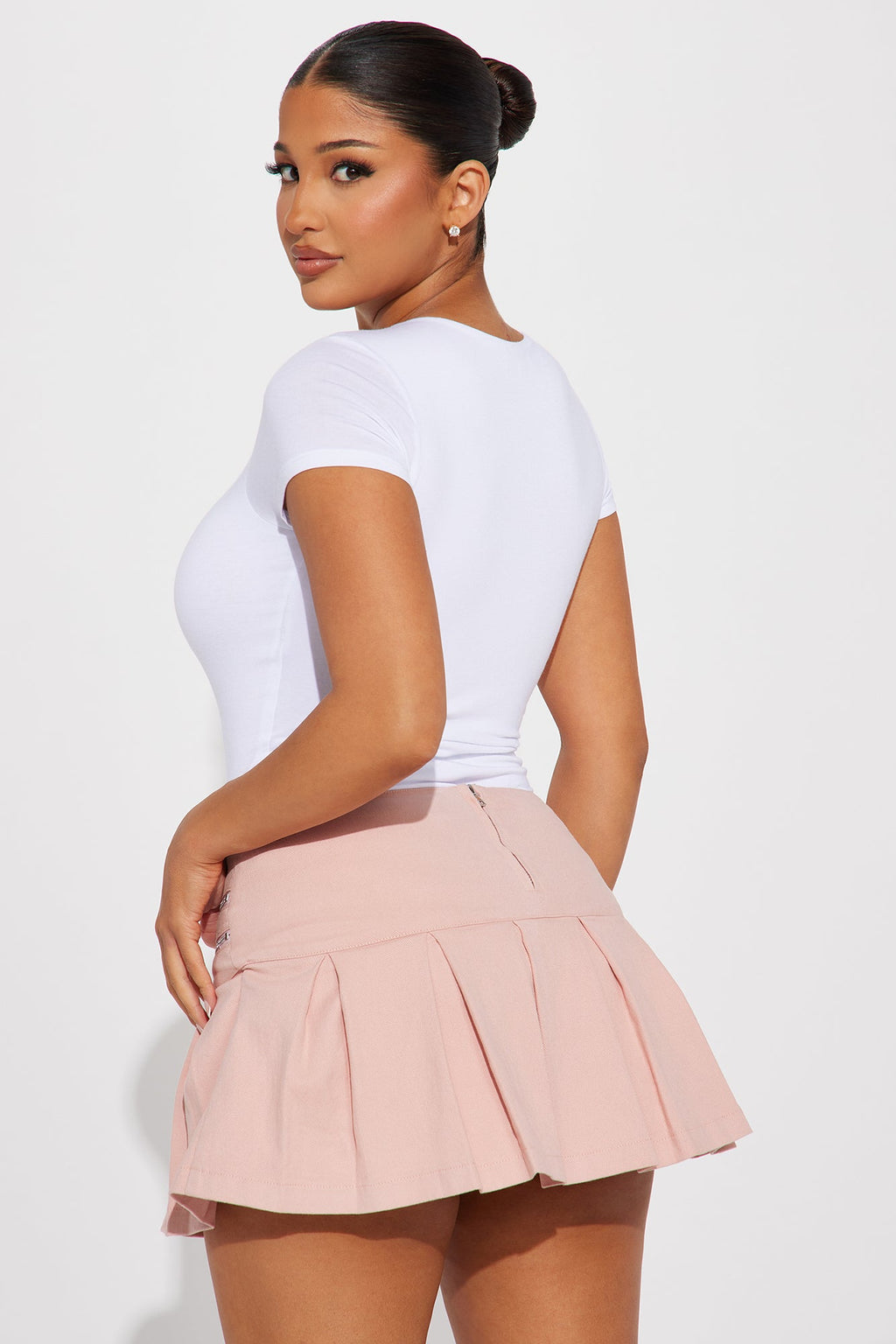 Samara Double Layered Bodysuit - White