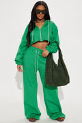 On The Way Sweatpant Set - Green