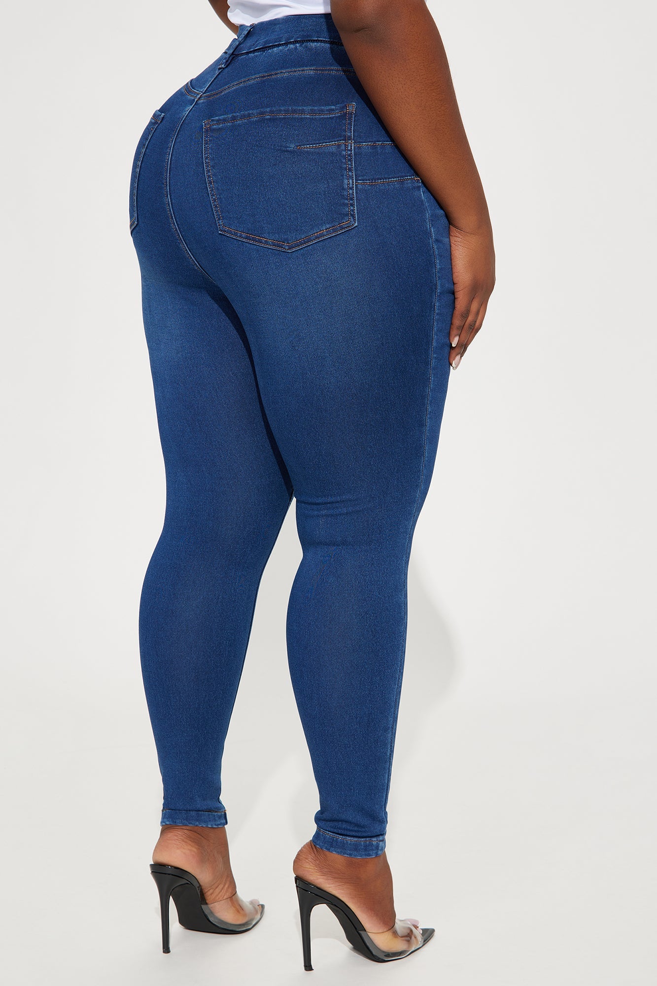 Can't Deny You Sculpting Skinny Jeans - Dark Wash