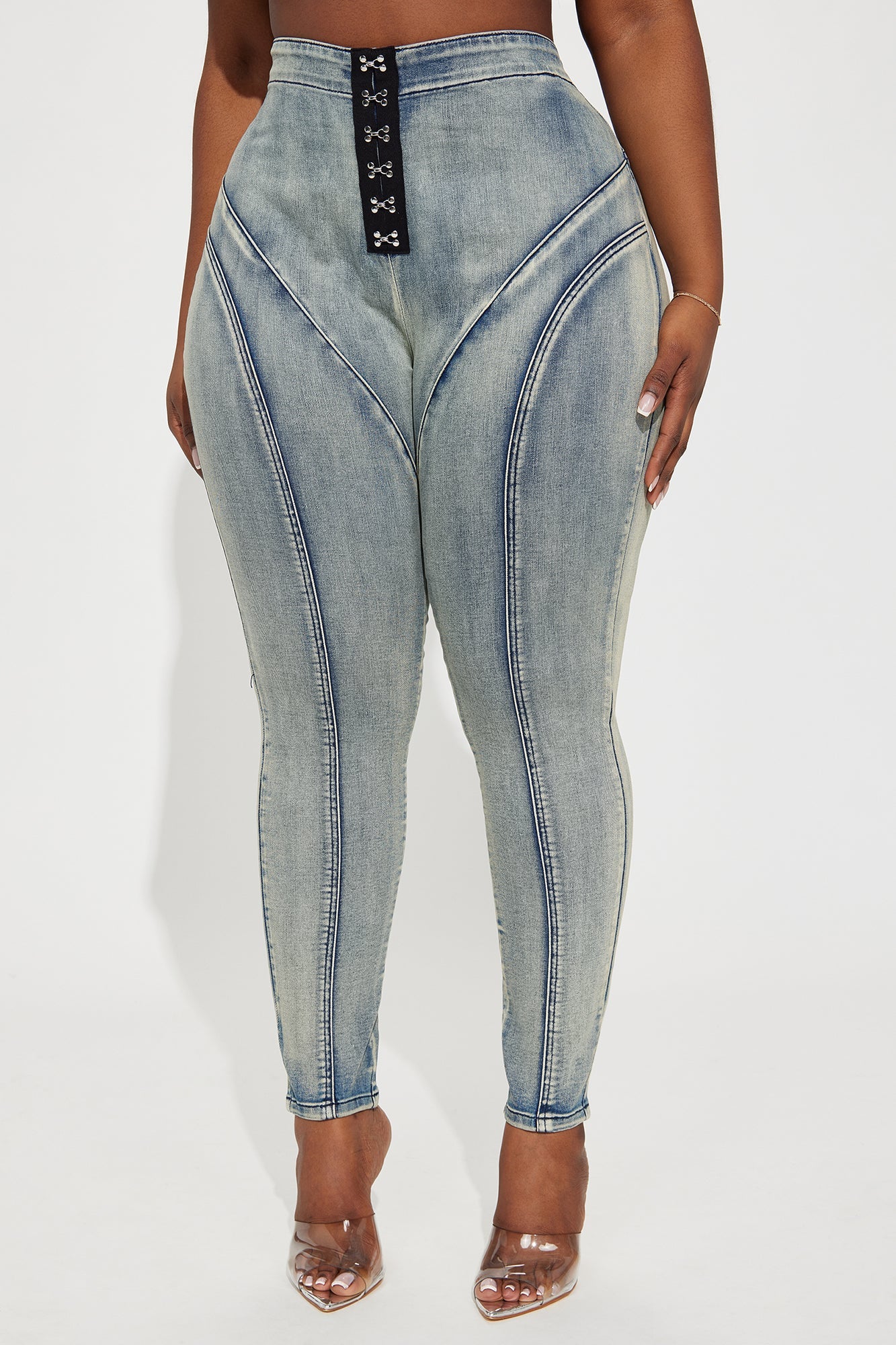 Back To You Stretch Skinny Jeans - Vintage Wash