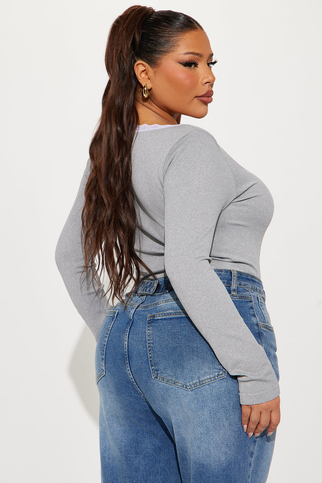 Always Pressed Baggy Jeans - Medium Wash