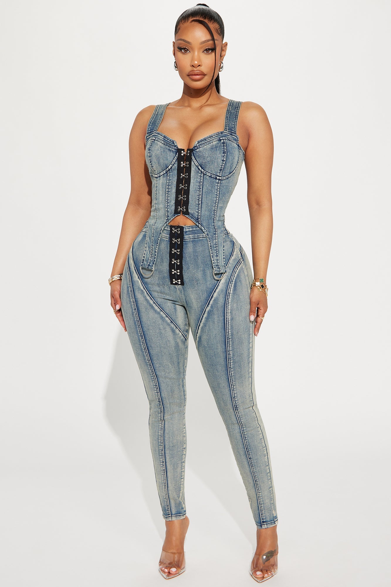 Back To You Stretch Skinny Jeans - Vintage Wash