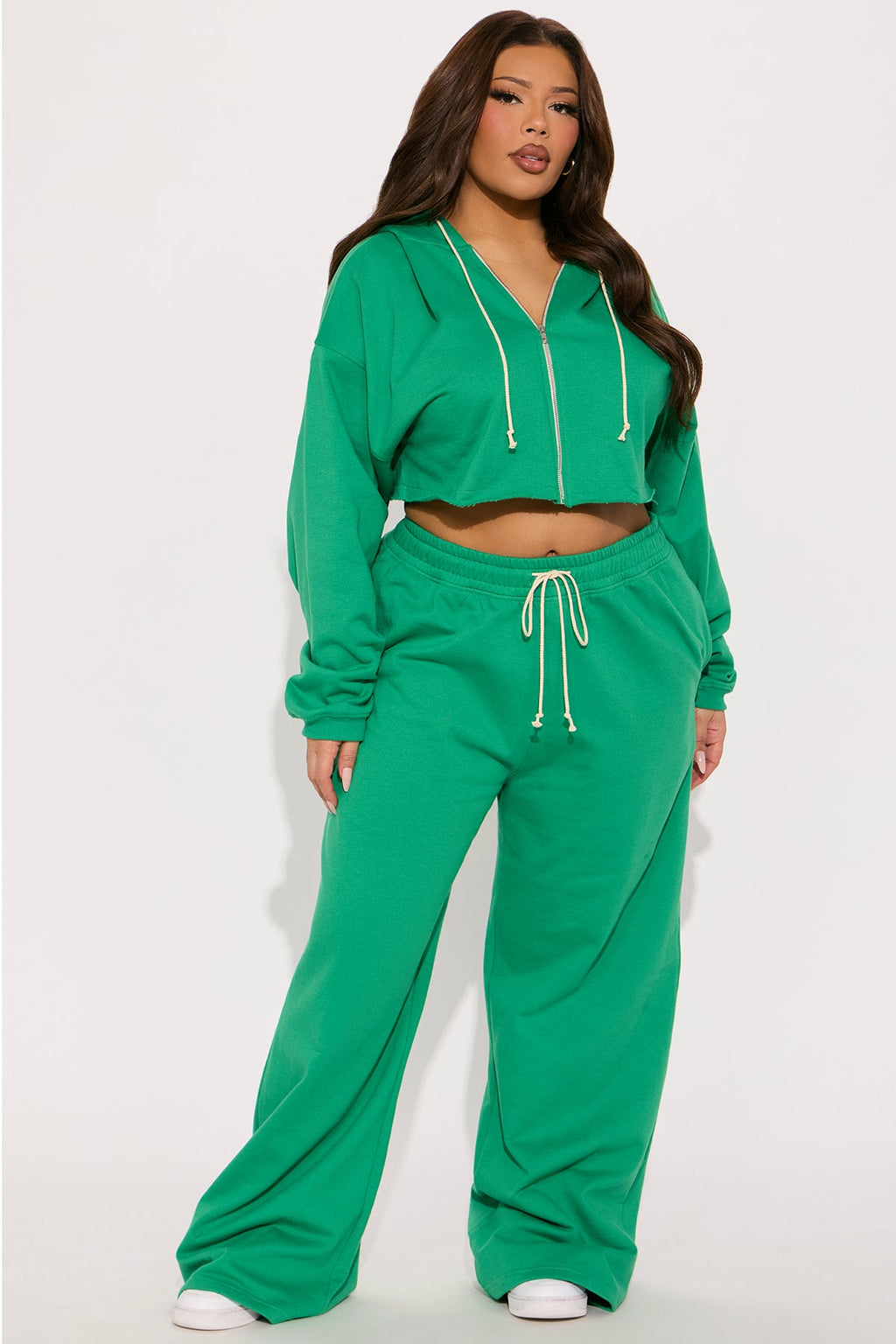 On The Way Sweatpant Set - Green