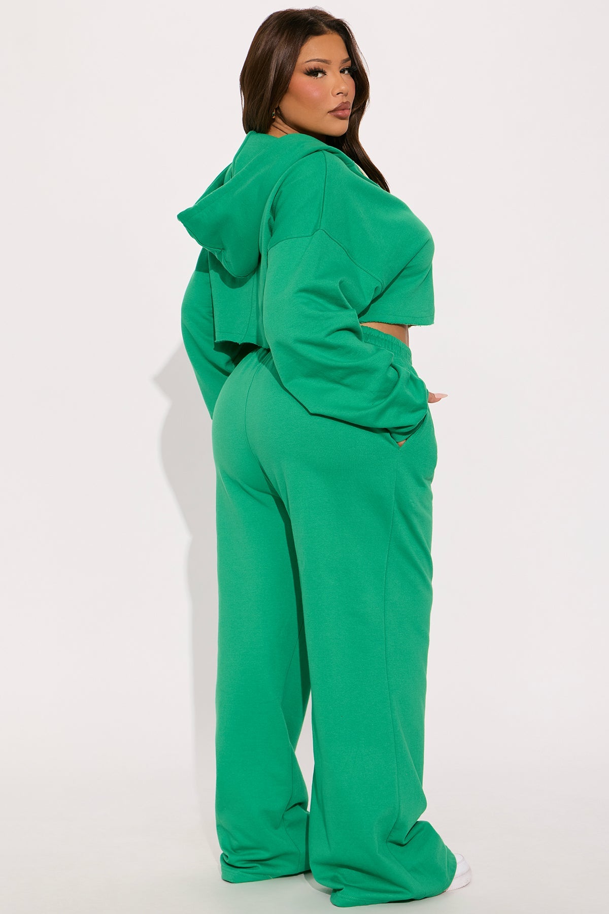 On The Way Sweatpant Set - Green