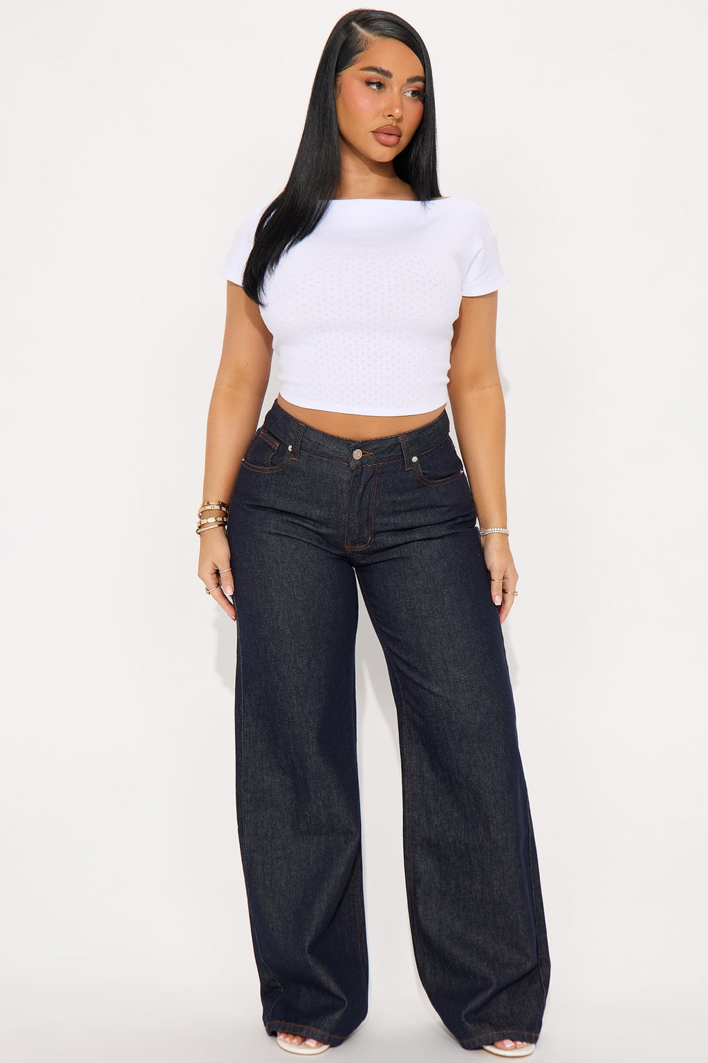 Weekend With You Short Sleeve Top - White