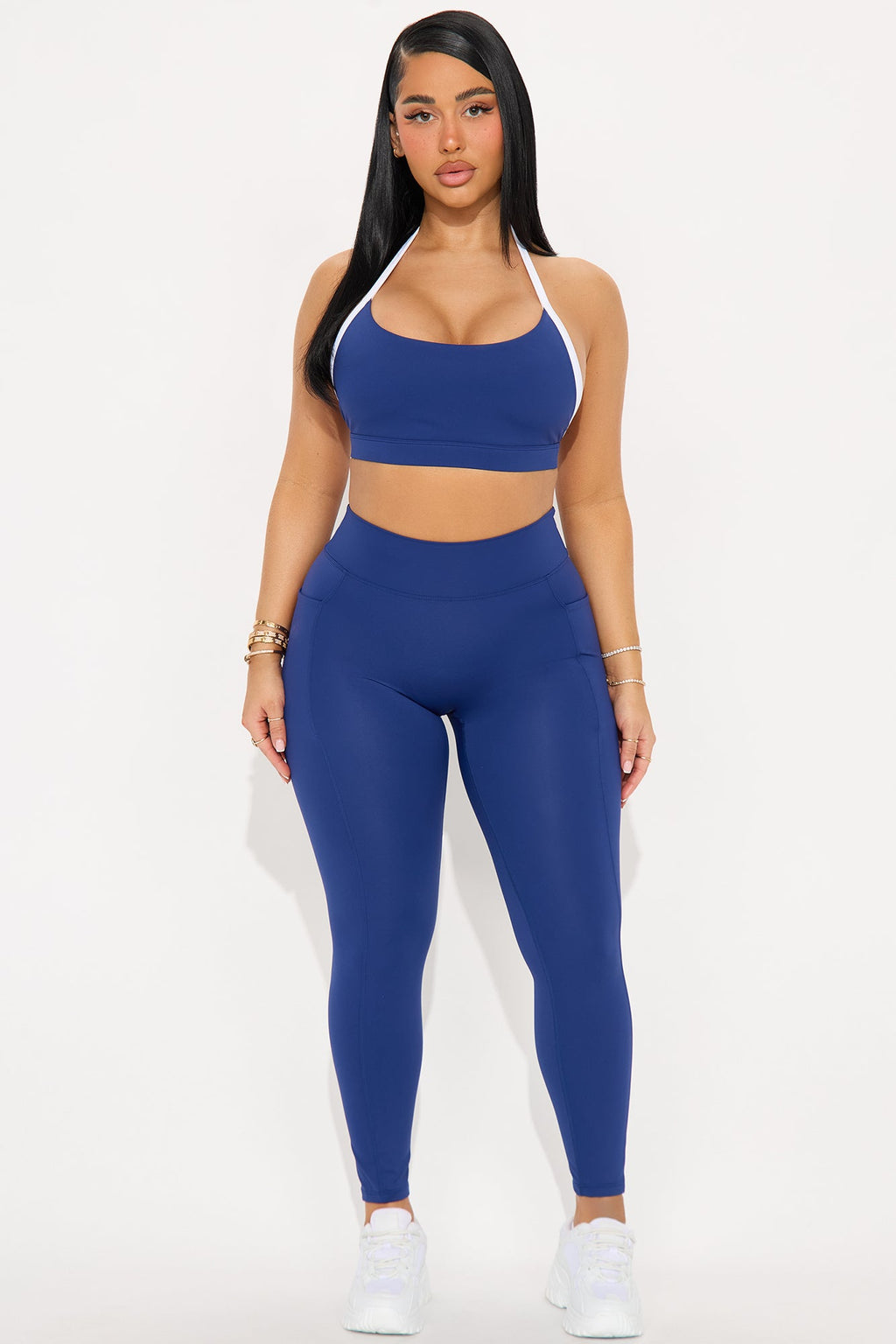 Tennis Club Sports Bra - Midnight Blue