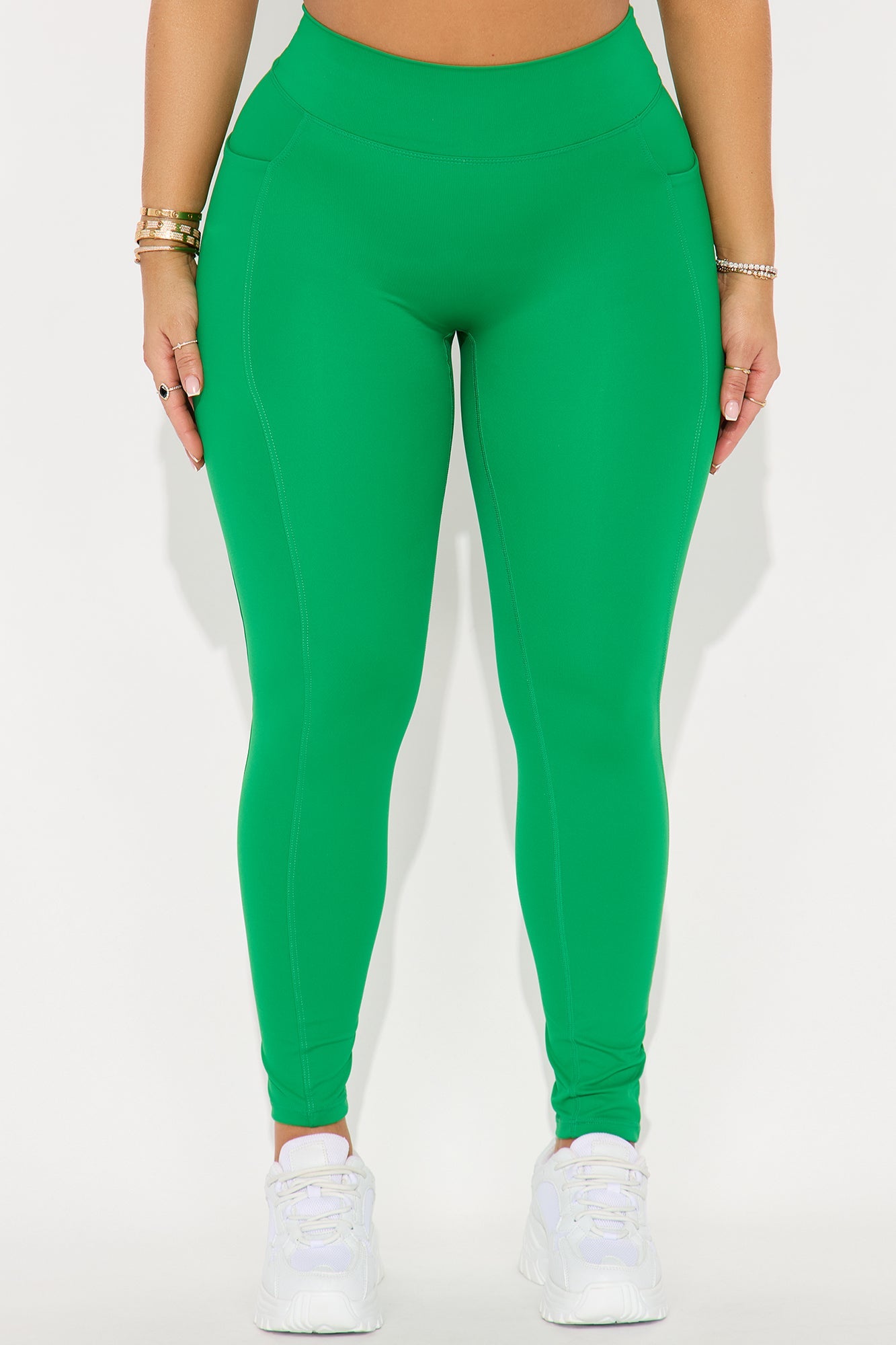 Tennis Club Active Legging - Kelly Green