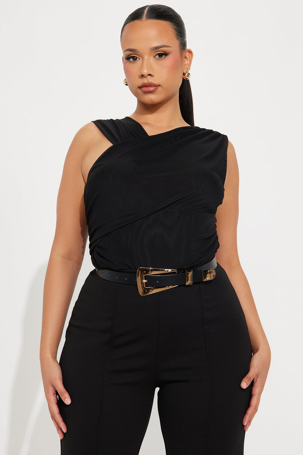 Kristen Mesh Bodysuit - Black