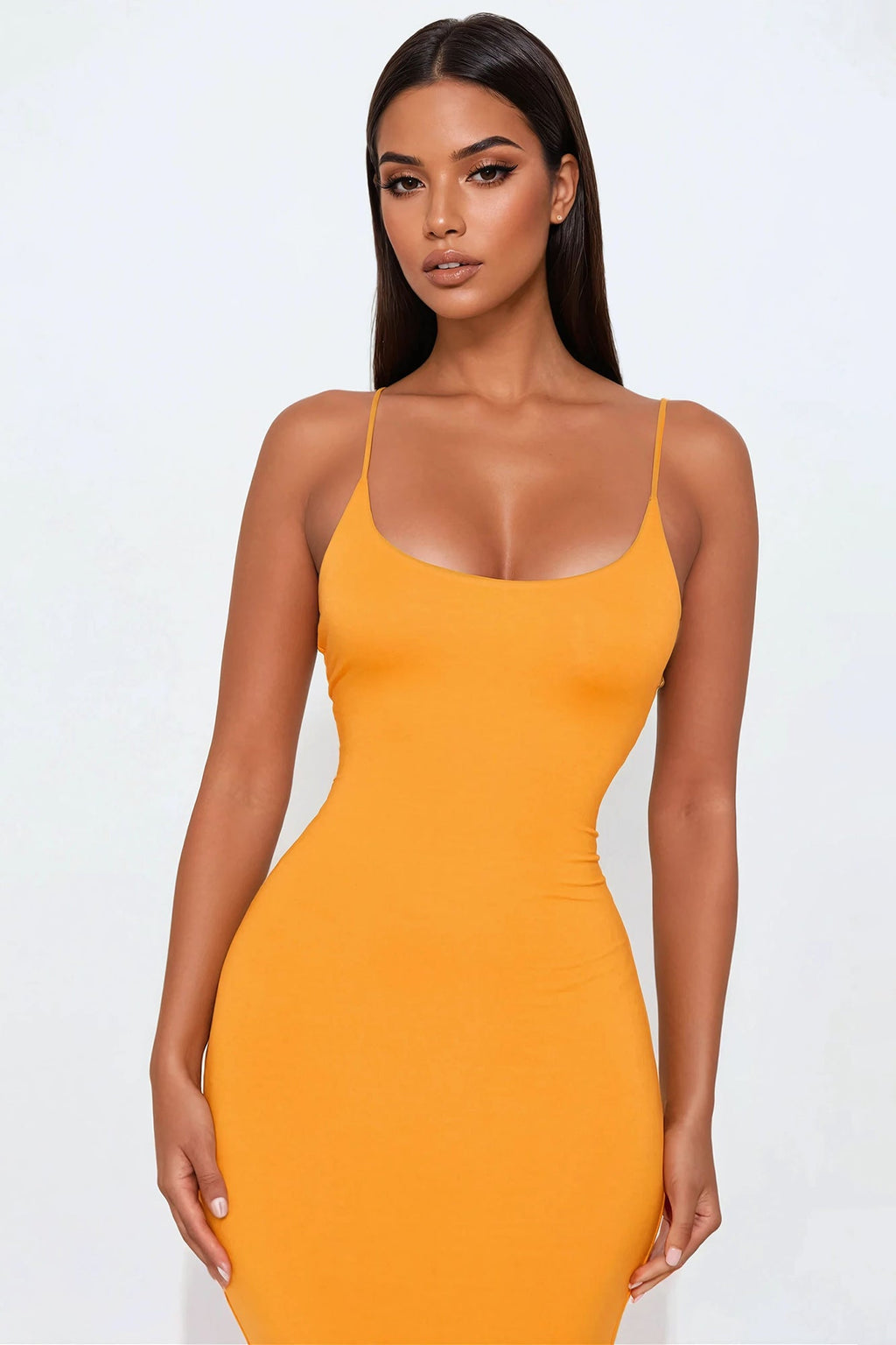 Ajay Maxi Dress - Orange